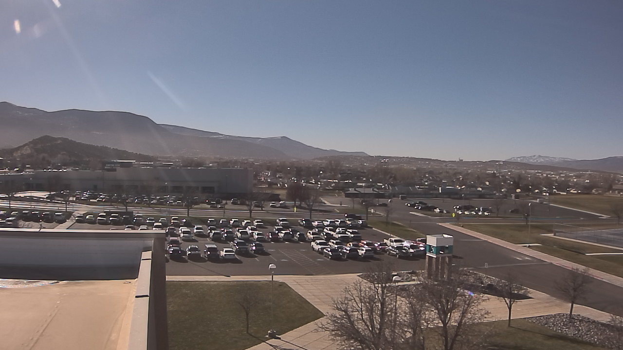 Thumbnail for current weather camera view from Canyon View High School in Cedar City, Utah