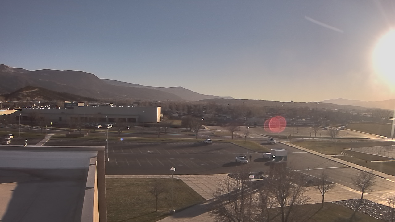 Thumbnail for current weather camera view from Canyon View High School in Cedar City, Utah
