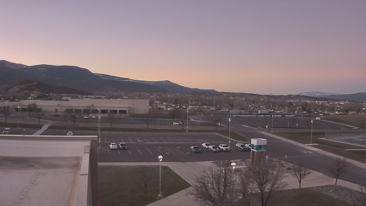 Thumbnail for current weather camera view from Canyon View High School in Cedar City, Utah