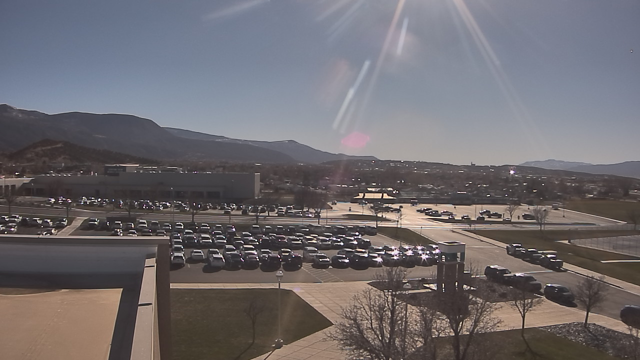 Thumbnail for current weather camera view from Canyon View High School in Cedar City, Utah