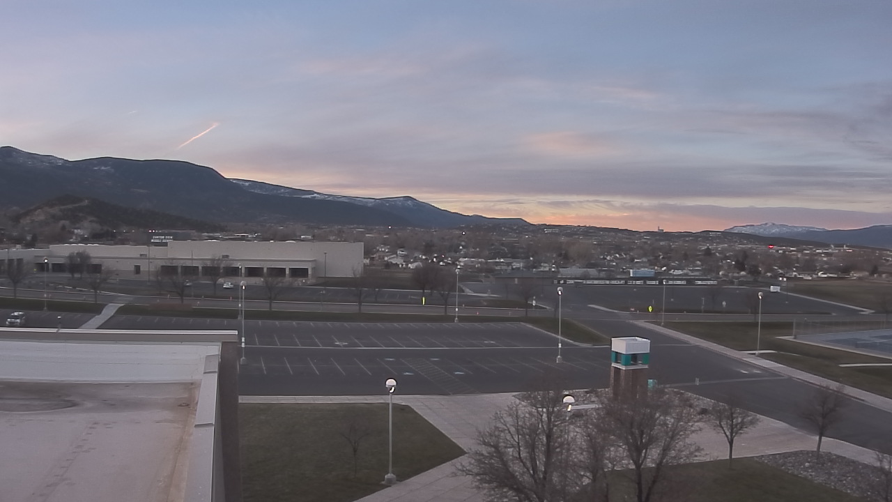 Thumbnail for current weather camera view from Canyon View High School in Cedar City, Utah