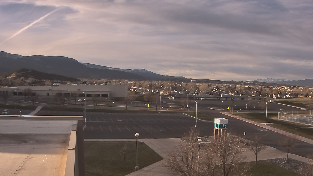 Thumbnail for current weather camera view from Canyon View High School in Cedar City, Utah