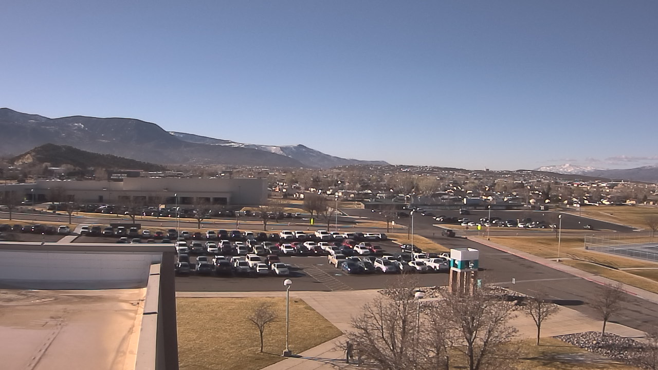Thumbnail for current weather camera view from Canyon View High School in Cedar City, Utah