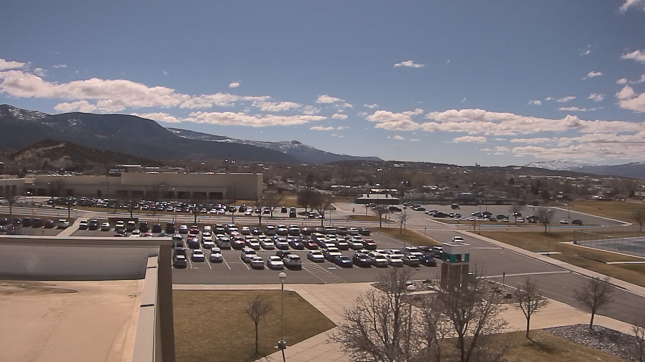 Thumbnail for current weather camera view from Canyon View High School in Cedar City, Utah