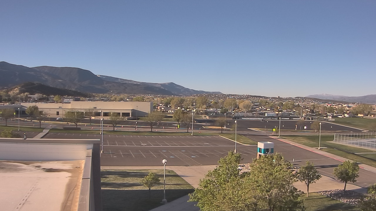 Thumbnail for current weather camera view from Canyon View High School in Cedar City, Utah