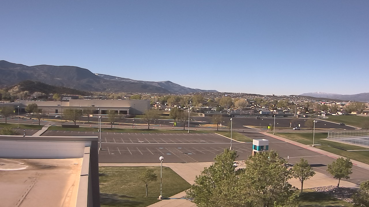 Thumbnail for current weather camera view from Canyon View High School in Cedar City, Utah