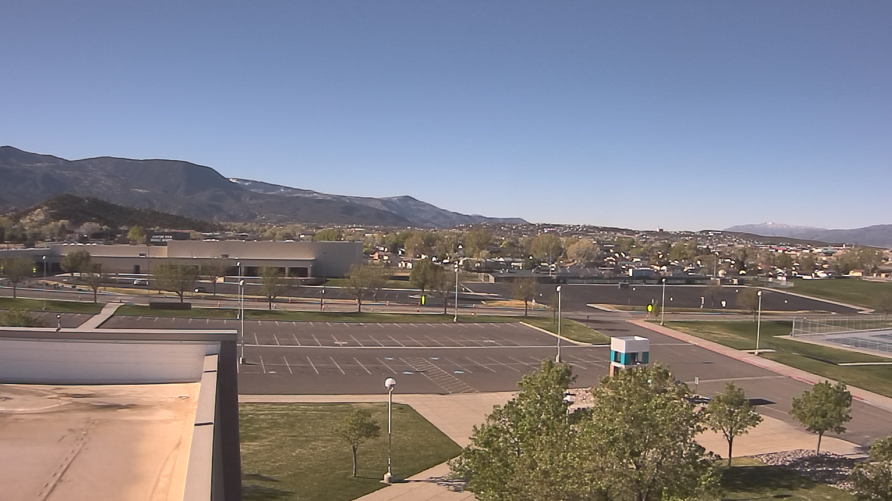 Thumbnail for current weather camera view from Canyon View High School in Cedar City, Utah