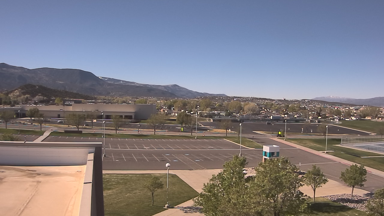 Thumbnail for current weather camera view from Canyon View High School in Cedar City, Utah
