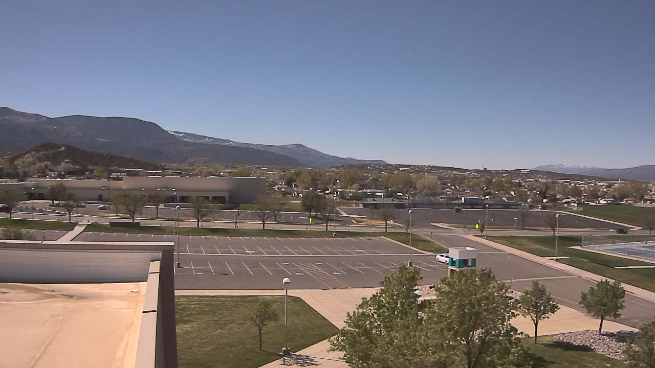 Thumbnail for current weather camera view from Canyon View High School in Cedar City, Utah