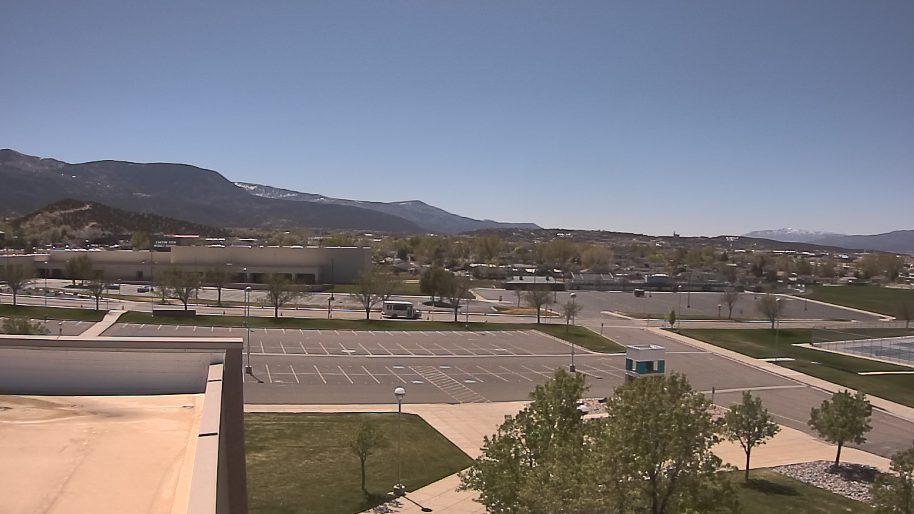 Thumbnail for current weather camera view from Canyon View High School in Cedar City, Utah
