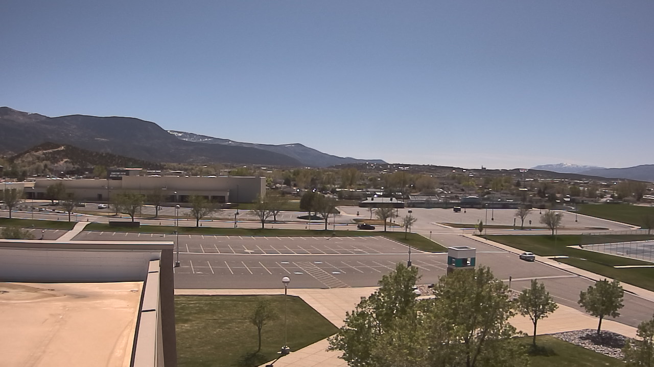 Thumbnail for current weather camera view from Canyon View High School in Cedar City, Utah