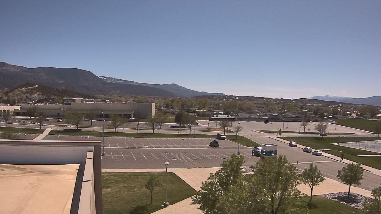 Thumbnail for current weather camera view from Canyon View High School in Cedar City, Utah