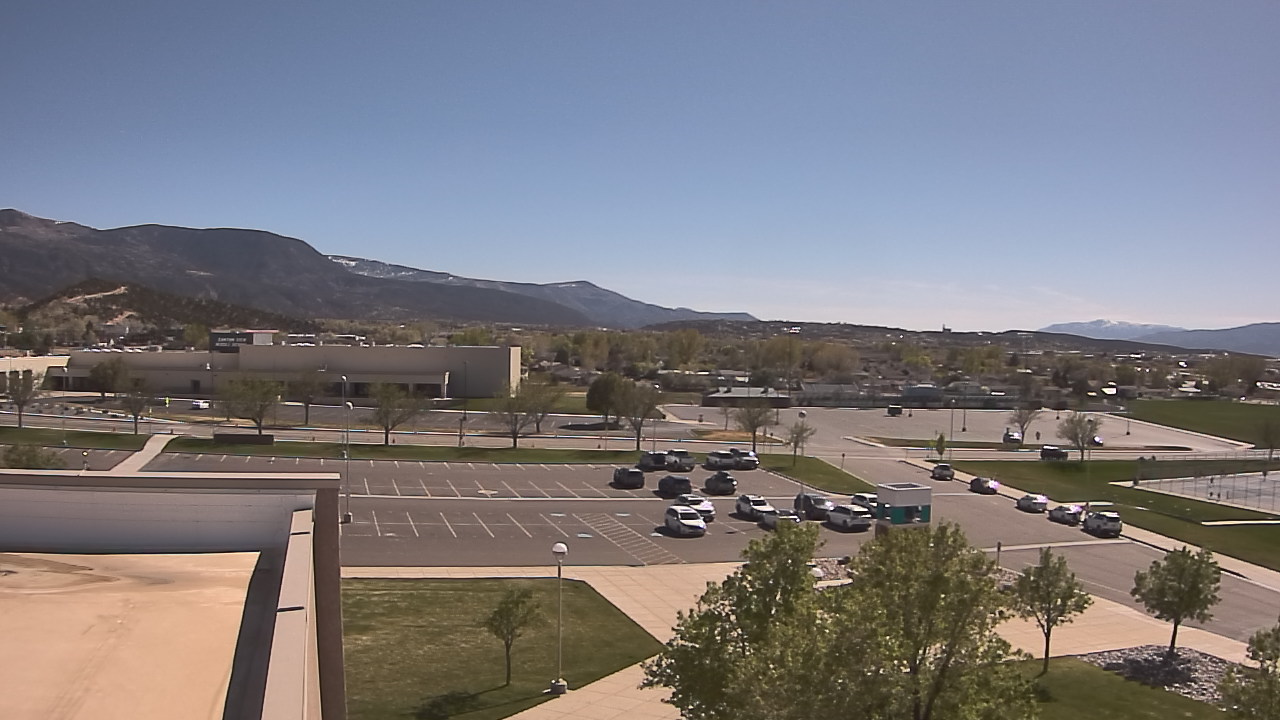 Thumbnail for current weather camera view from Canyon View High School in Cedar City, Utah
