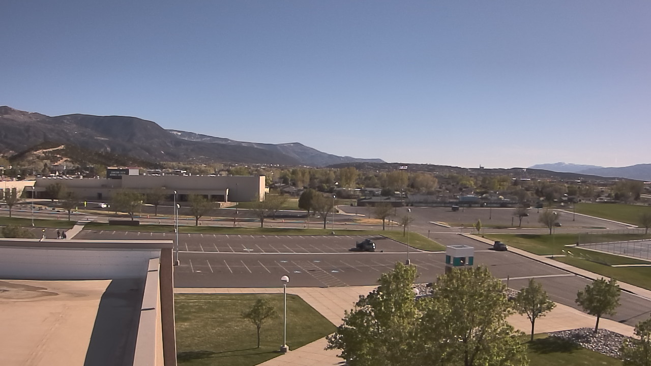 Thumbnail for current weather camera view from Canyon View High School in Cedar City, Utah