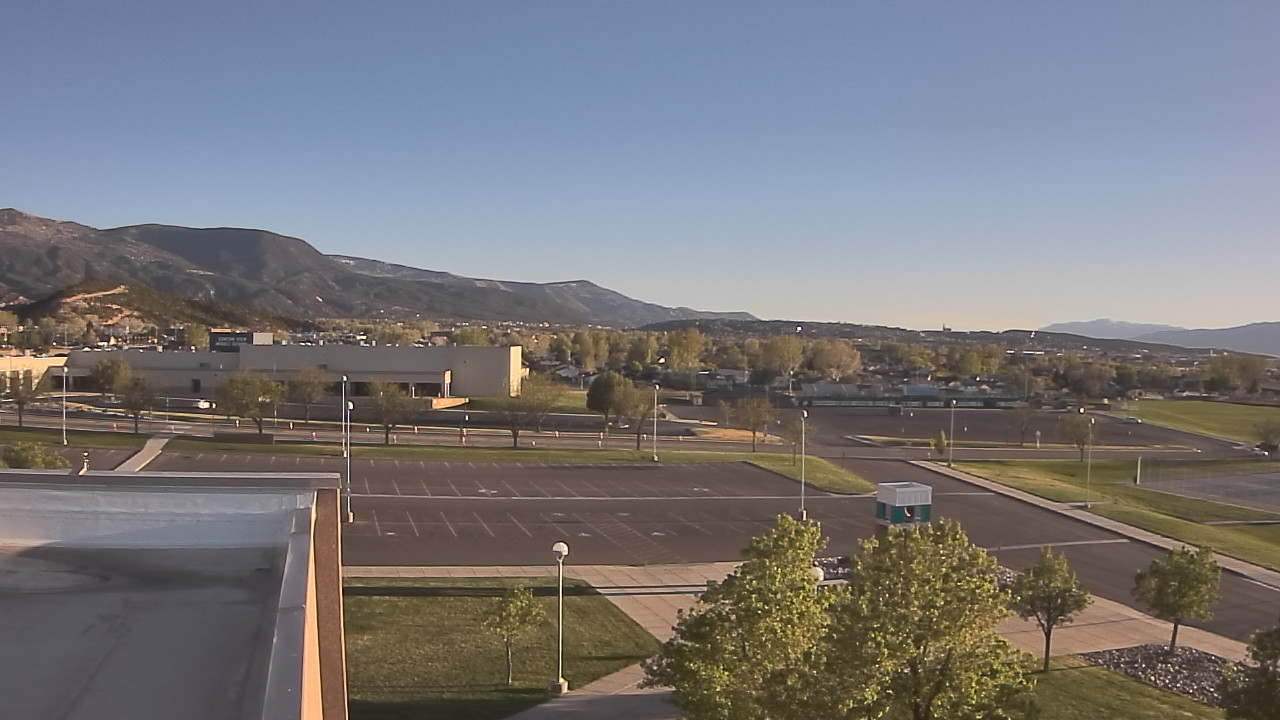 Thumbnail for current weather camera view from Canyon View High School in Cedar City, Utah
