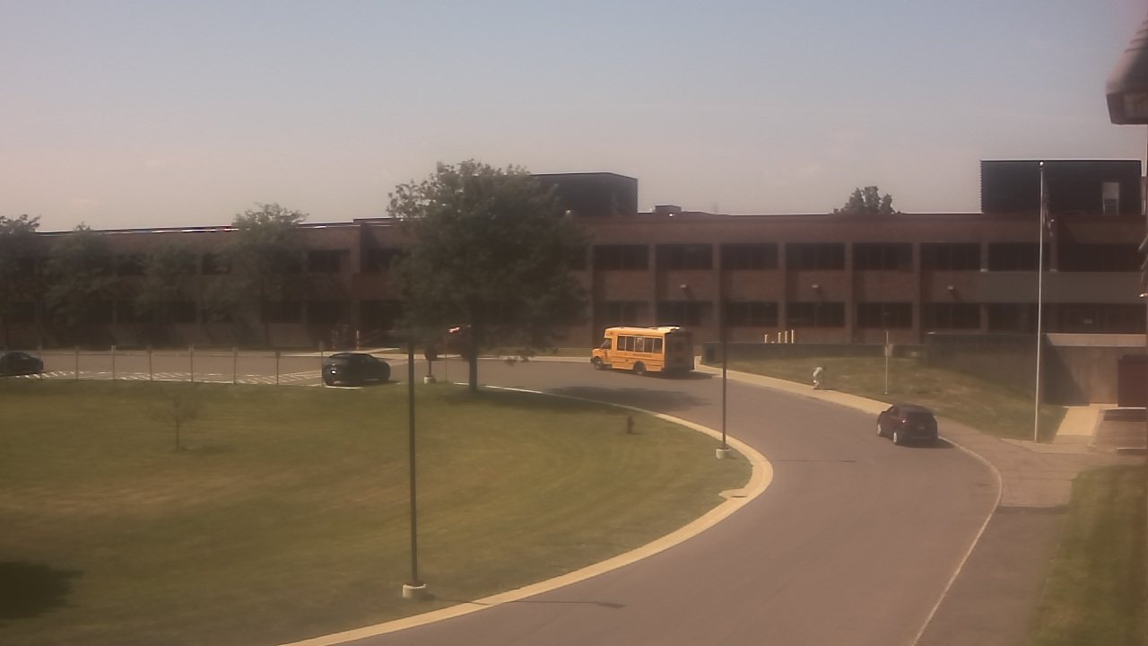 Thumbnail for current weather camera view from P.V. Moore HS in Central Square, New York