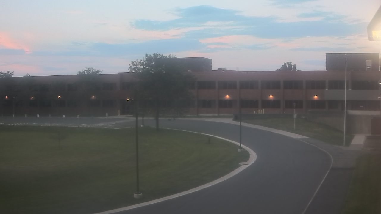 Thumbnail for current weather camera view from P.V. Moore HS in Central Square, New York