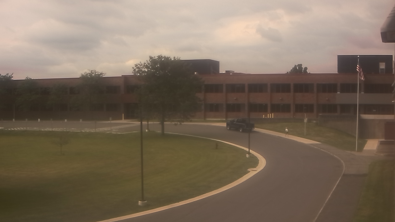 Thumbnail for current weather camera view from P.V. Moore HS in Central Square, New York