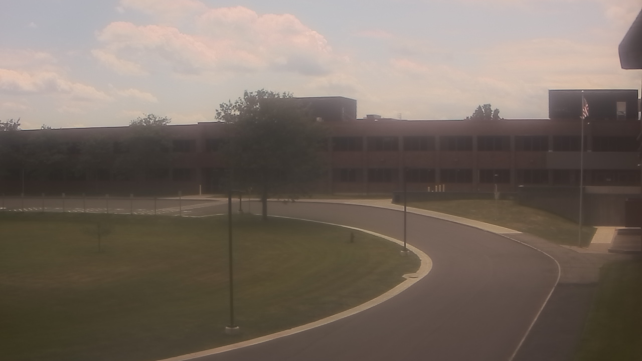 Thumbnail for current weather camera view from P.V. Moore HS in Central Square, New York