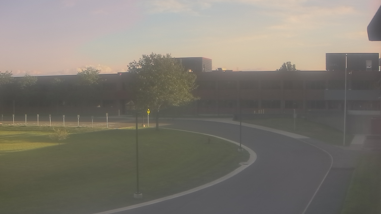 Thumbnail for current weather camera view from P.V. Moore HS in Central Square, New York