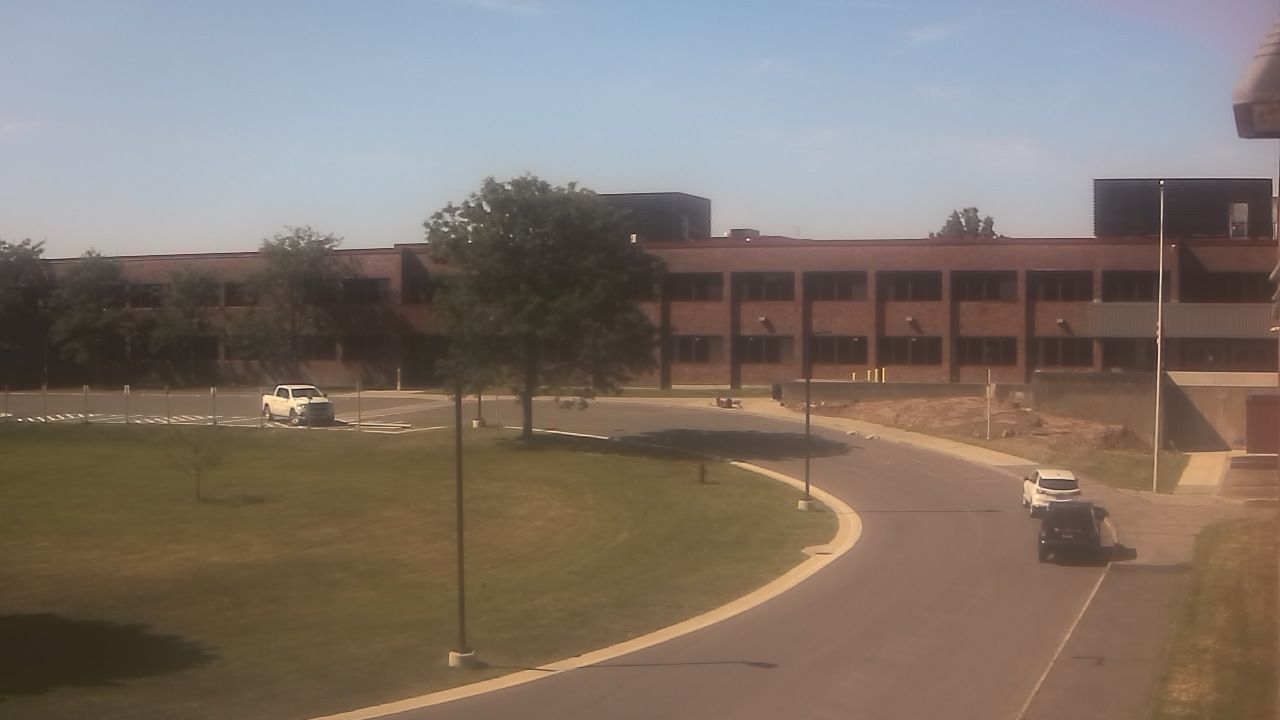 Thumbnail for current weather camera view from P.V. Moore HS in Central Square, New York