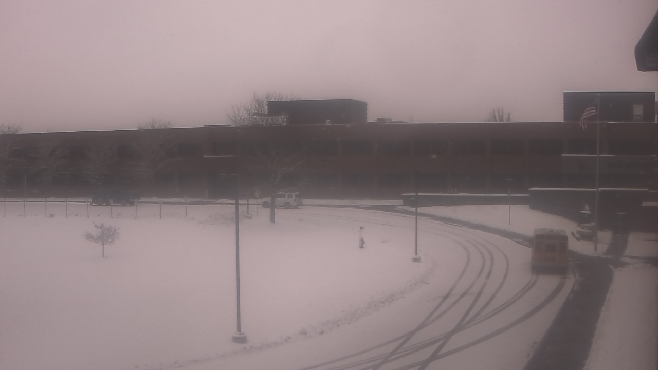 Thumbnail for current weather camera view from P.V. Moore HS in Central Square, New York