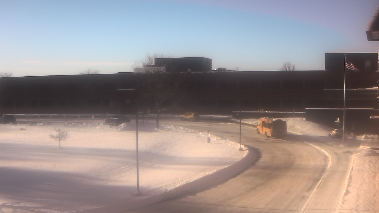 Thumbnail for current weather camera view from P.V. Moore HS in Central Square, New York