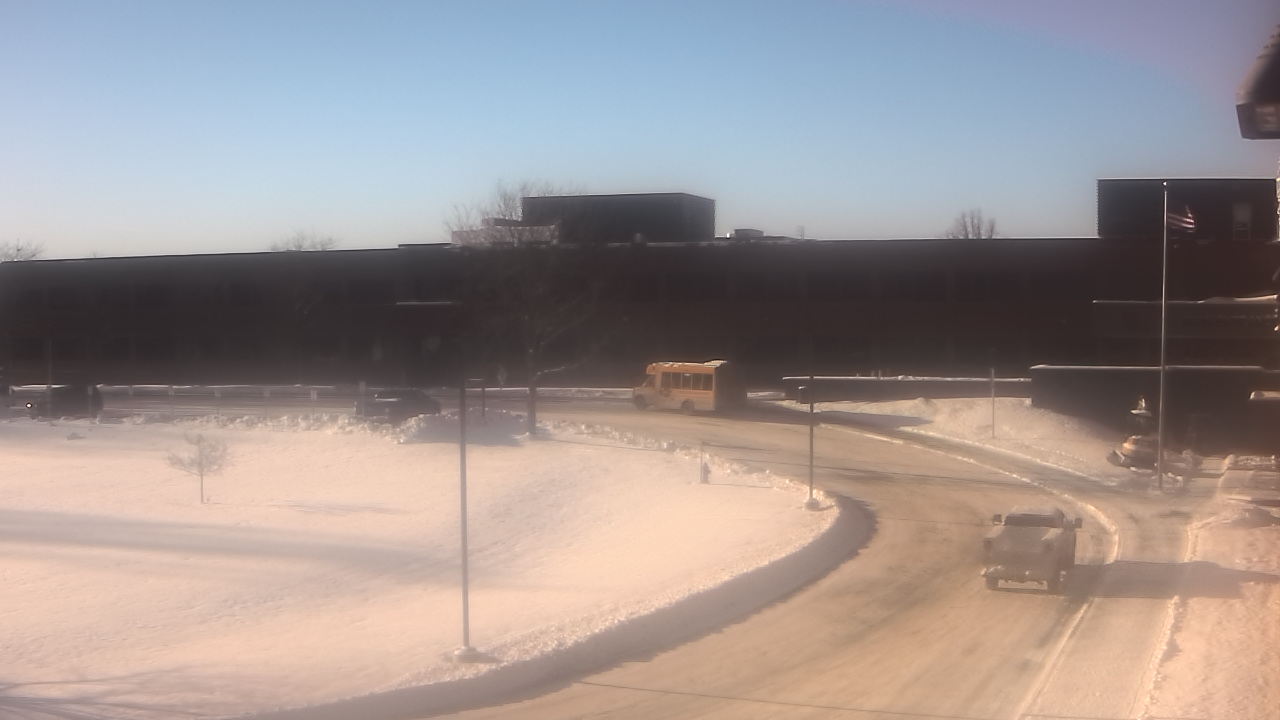 Thumbnail for current weather camera view from P.V. Moore HS in Central Square, New York