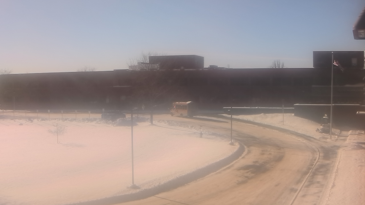 Thumbnail for current weather camera view from P.V. Moore HS in Central Square, New York