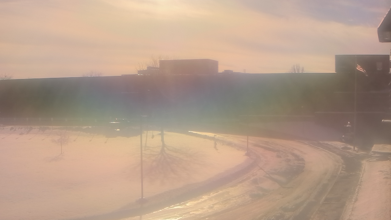 Thumbnail for current weather camera view from P.V. Moore HS in Central Square, New York