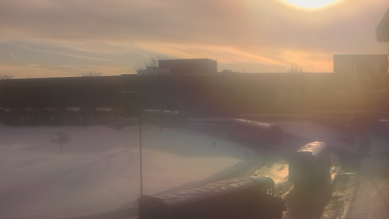 Thumbnail for current weather camera view from P.V. Moore HS in Central Square, New York