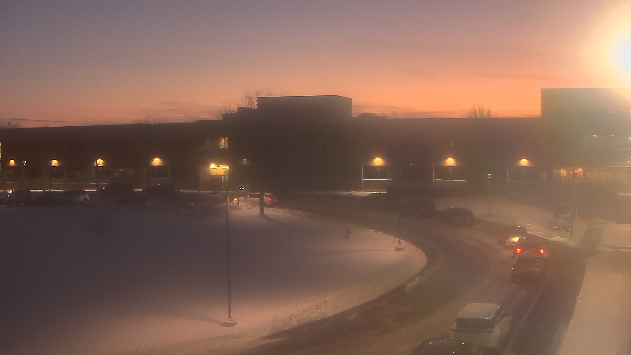 Thumbnail for current weather camera view from P.V. Moore HS in Central Square, New York