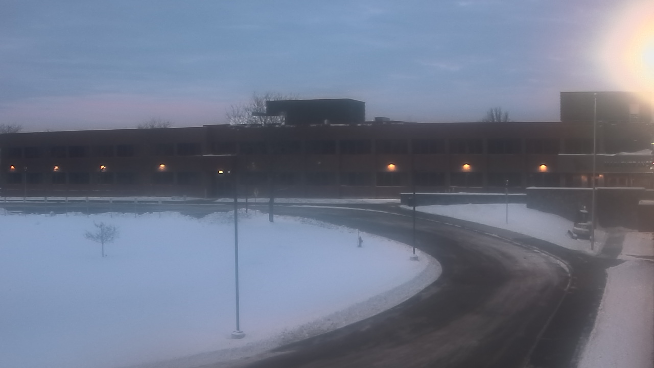 Thumbnail for current weather camera view from P.V. Moore HS in Central Square, New York
