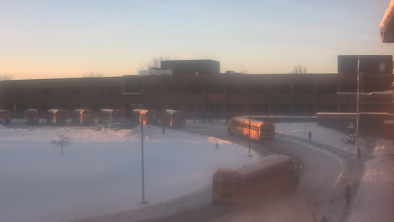 Thumbnail for current weather camera view from P.V. Moore HS in Central Square, New York