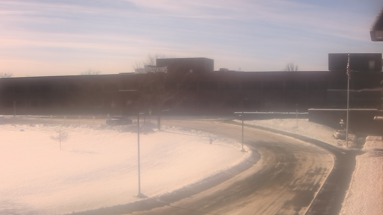 Thumbnail for current weather camera view from P.V. Moore HS in Central Square, New York