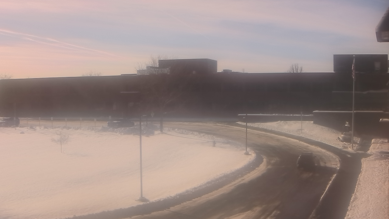 Thumbnail for current weather camera view from P.V. Moore HS in Central Square, New York