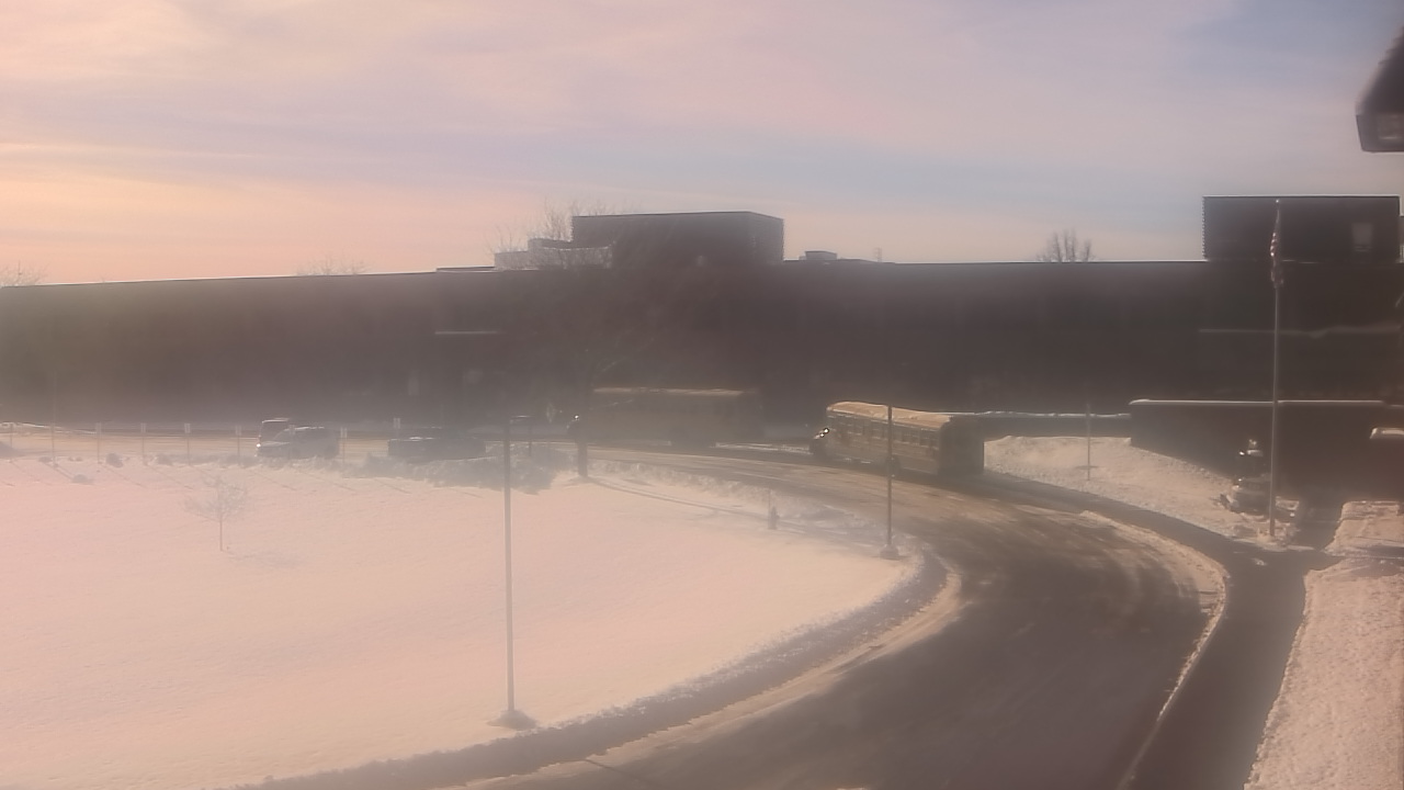 Thumbnail for current weather camera view from P.V. Moore HS in Central Square, New York