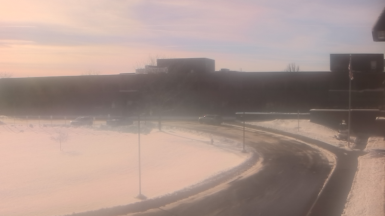 Thumbnail for current weather camera view from P.V. Moore HS in Central Square, New York