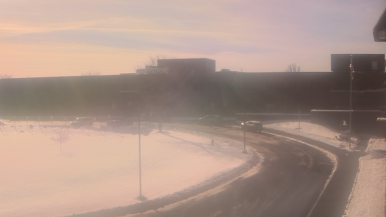 Thumbnail for current weather camera view from P.V. Moore HS in Central Square, New York