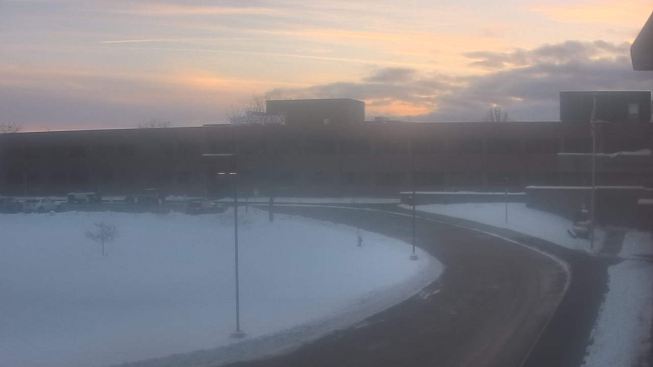 Thumbnail for current weather camera view from P.V. Moore HS in Central Square, New York