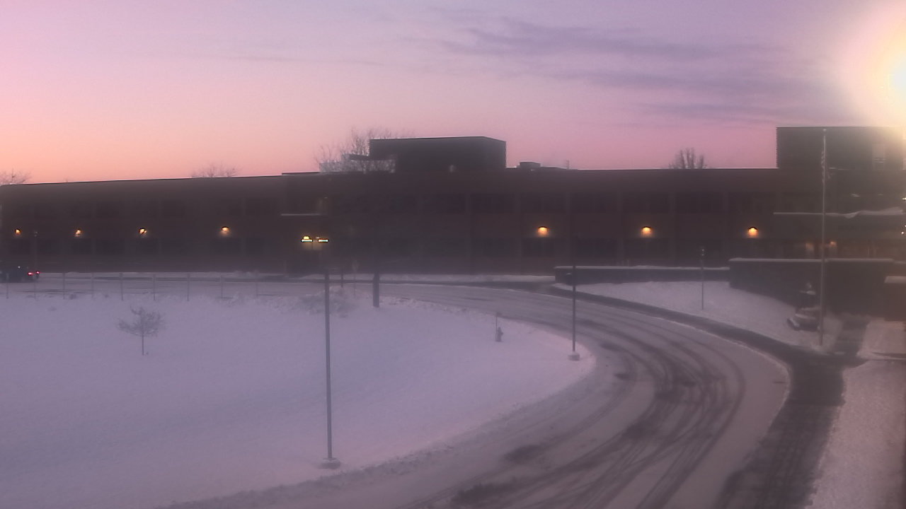 Thumbnail for current weather camera view from P.V. Moore HS in Central Square, New York