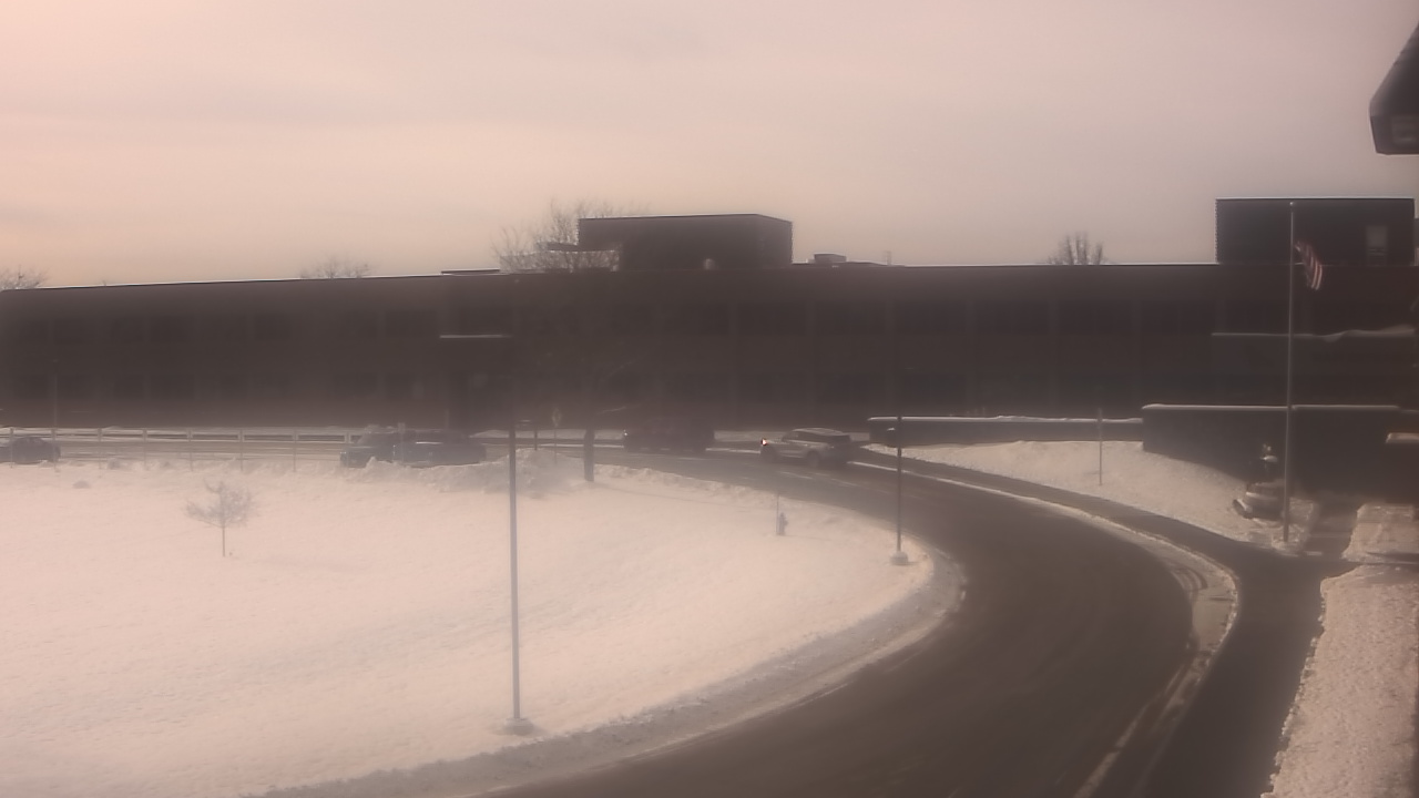 Thumbnail for current weather camera view from P.V. Moore HS in Central Square, New York