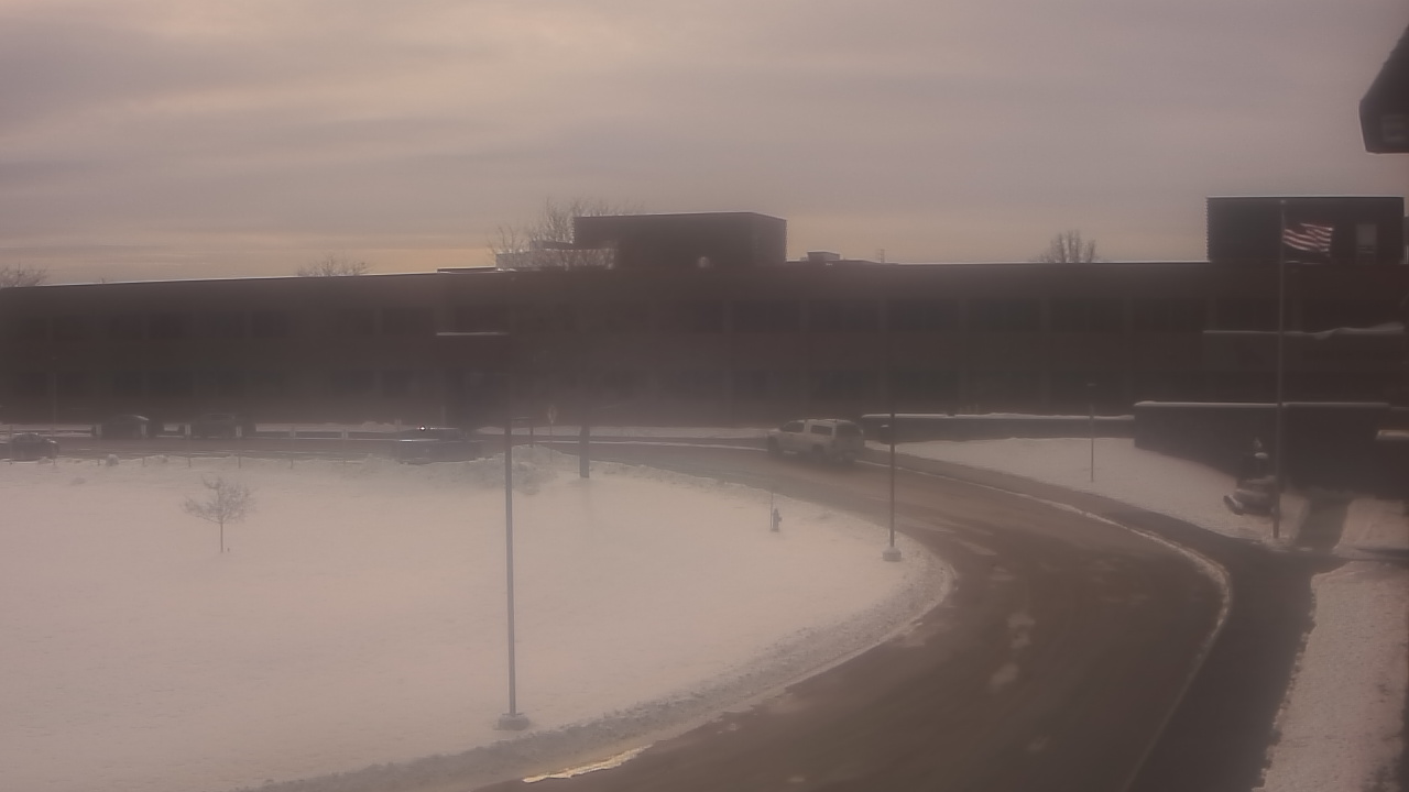 Thumbnail for current weather camera view from P.V. Moore HS in Central Square, New York