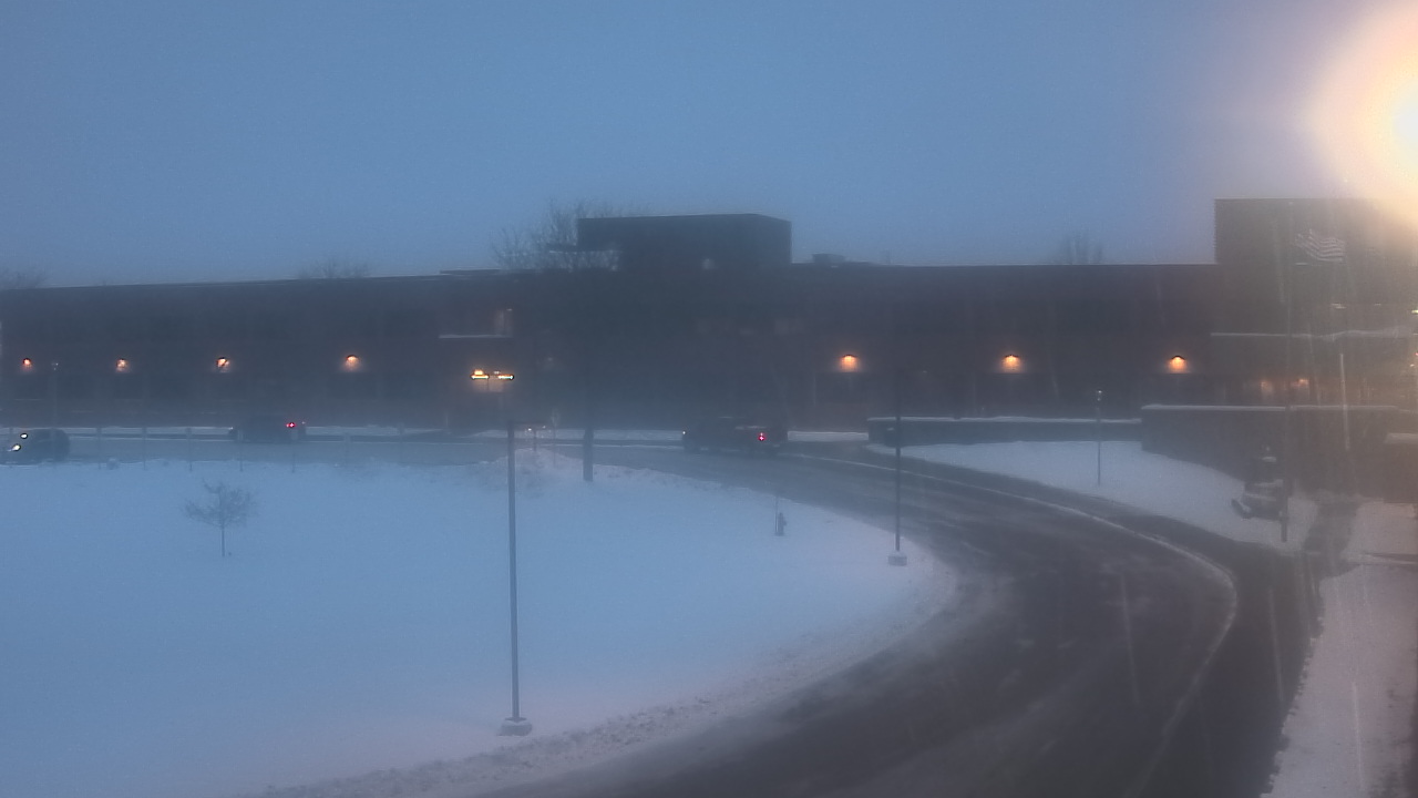 Thumbnail for current weather camera view from P.V. Moore HS in Central Square, New York