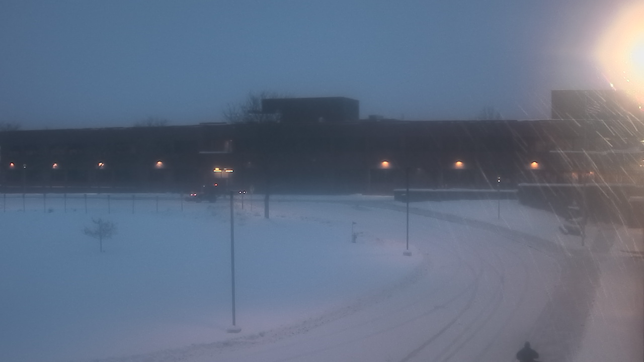 Thumbnail for current weather camera view from P.V. Moore HS in Central Square, New York