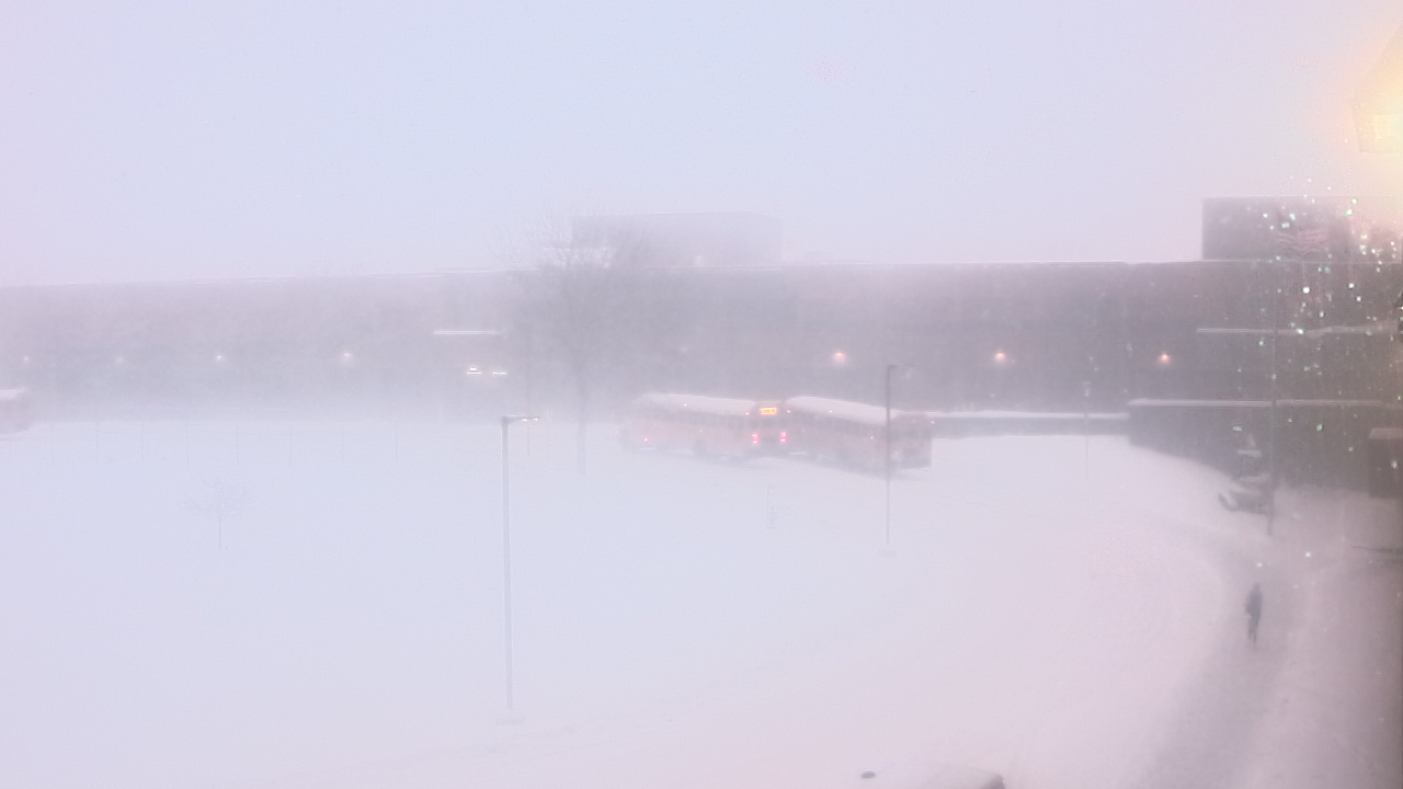 Thumbnail for current weather camera view from P.V. Moore HS in Central Square, New York