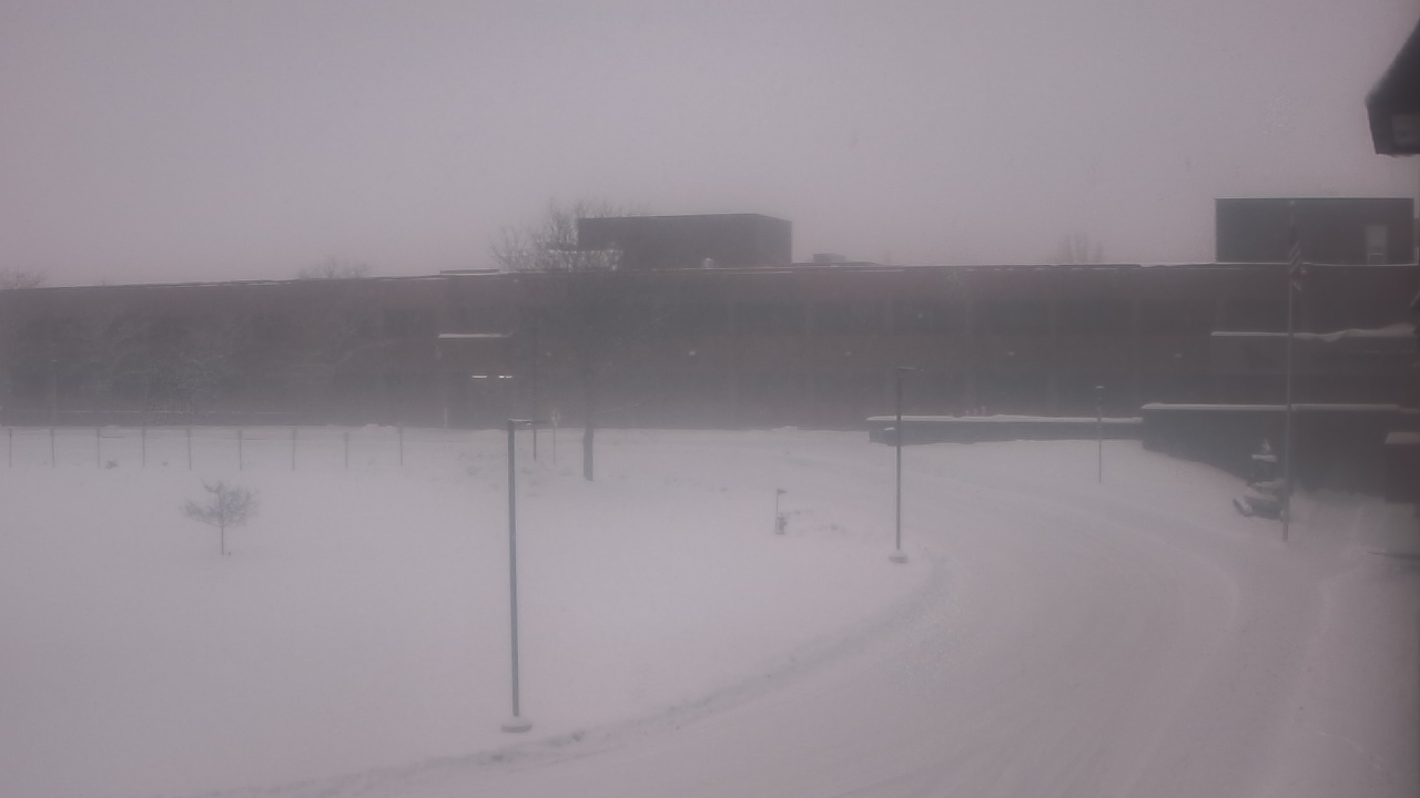 Thumbnail for current weather camera view from P.V. Moore HS in Central Square, New York