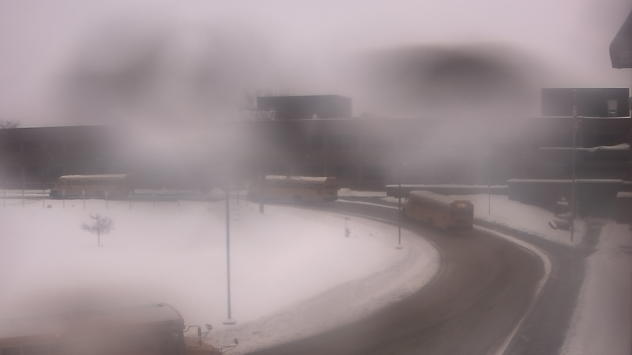 Thumbnail for current weather camera view from P.V. Moore HS in Central Square, New York