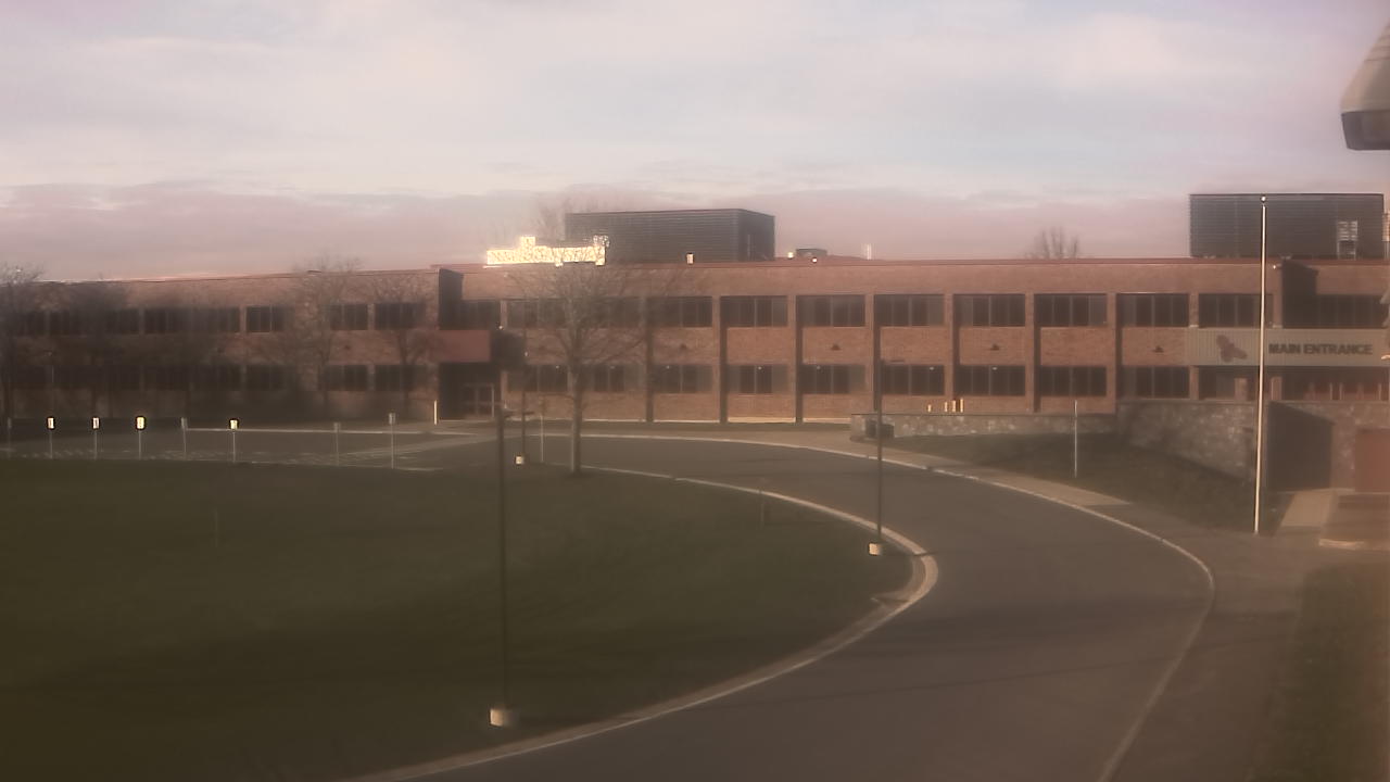Thumbnail for current weather camera view from P.V. Moore HS in Central Square, New York