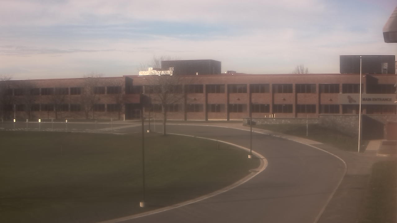 Thumbnail for current weather camera view from P.V. Moore HS in Central Square, New York